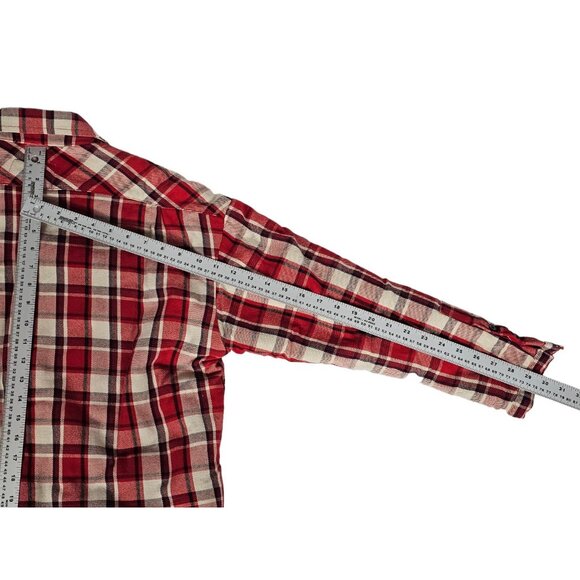 Greg Lauren Stitchwork Plaid Boxy Shirt Size 1 US Small - Picture 6 of 6